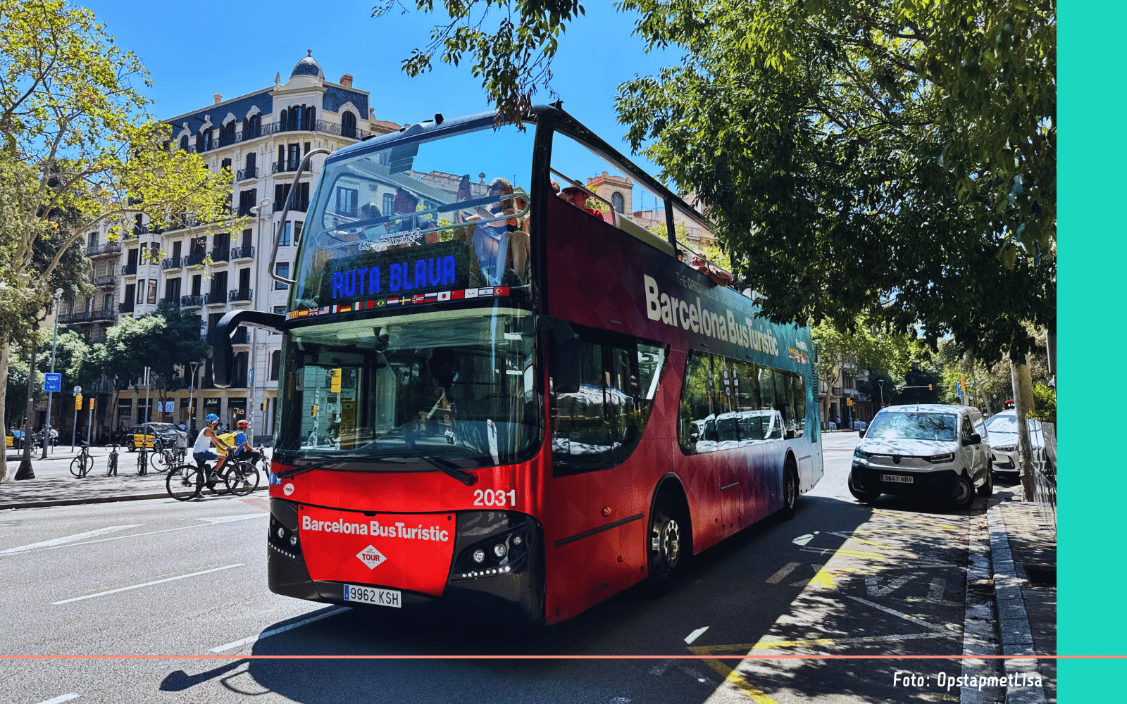 Barcelona hop on hop off bus