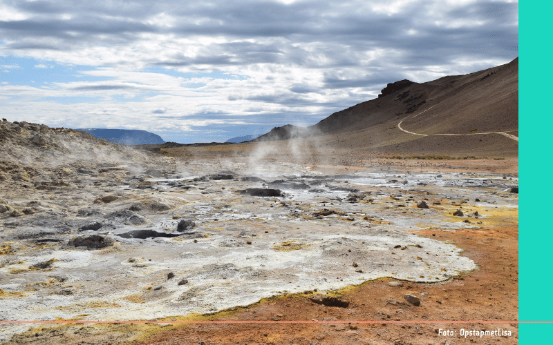 IJsland Fumaroles van Namafjall Hverir