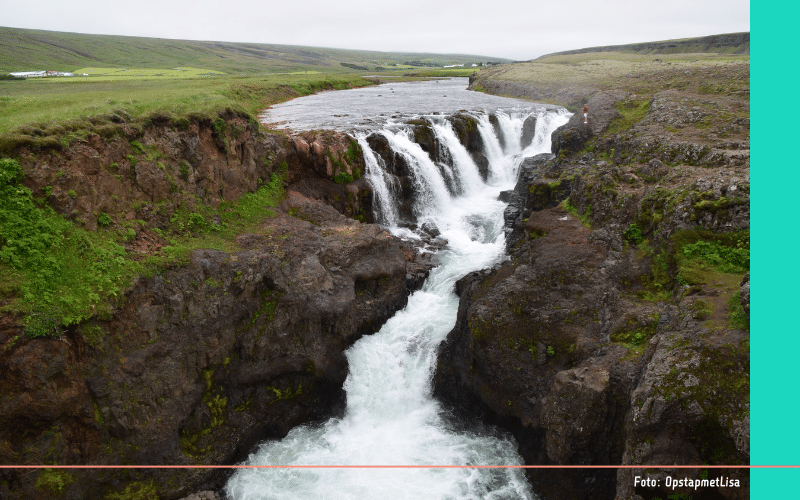 IJsland waterval Godafoss