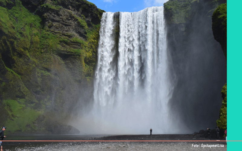 IJsland Skogafoss waterval