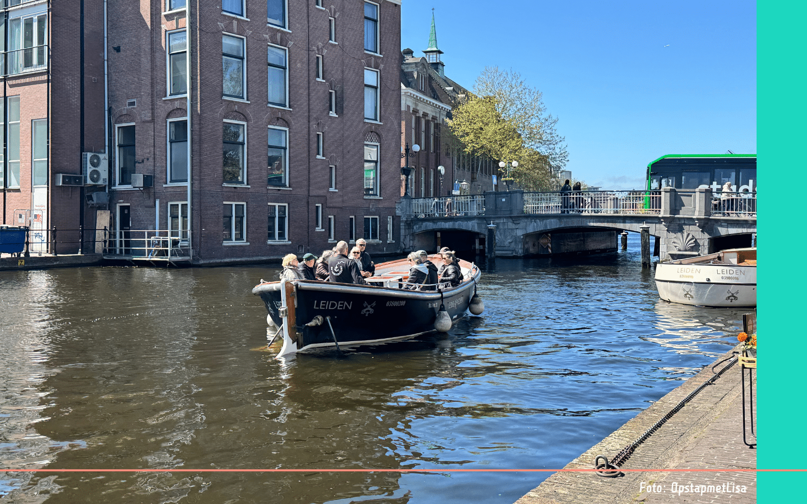 Leiden bootje varen
