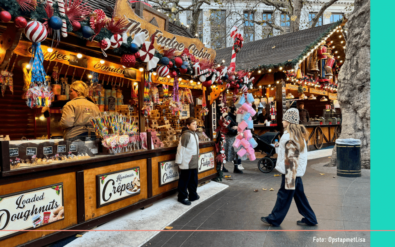 Londen in kerstsfeer Leicester Square (1)