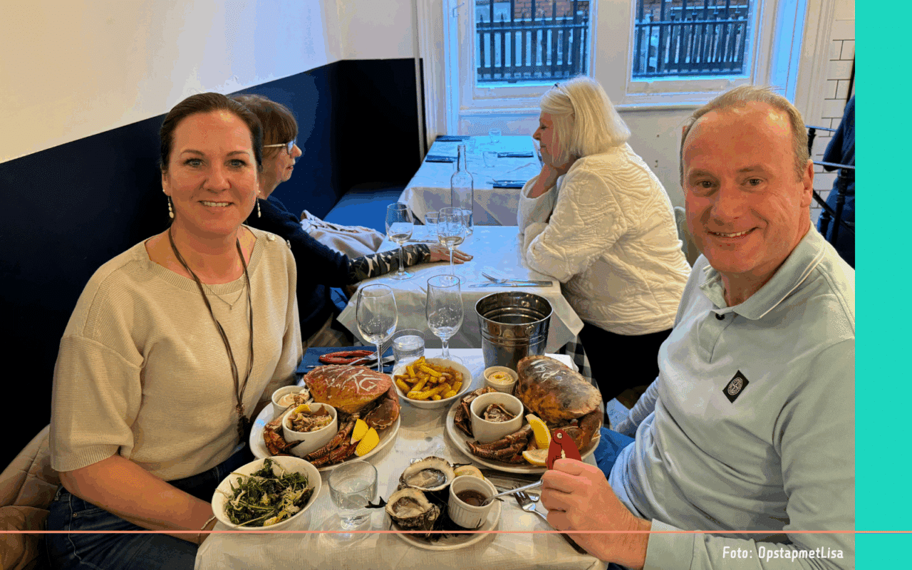 Londen in kerstsfeer Oystermen