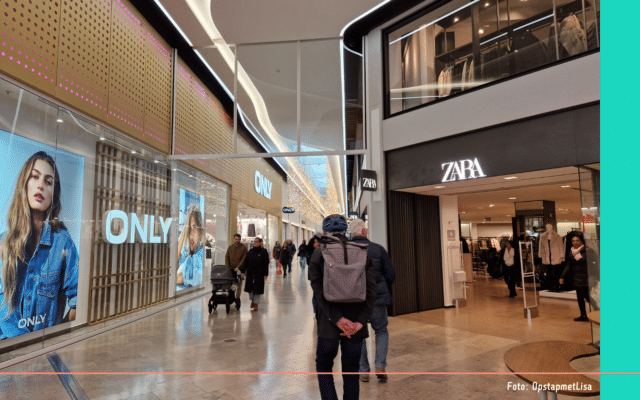 Overdekt winkelcentrum