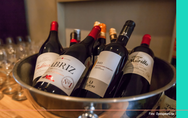 Wijnbar selectie wijn