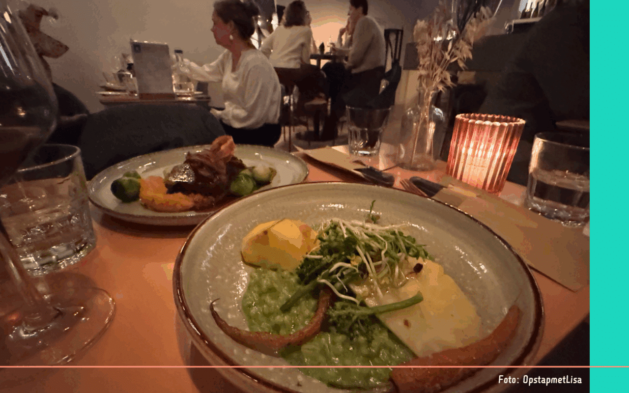 Hoofdgerecht wijnbar Zuster Margaux Amersfoort