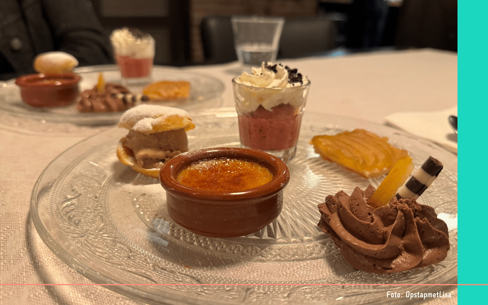 Frans restaurant LaSalle Den Haag dessert