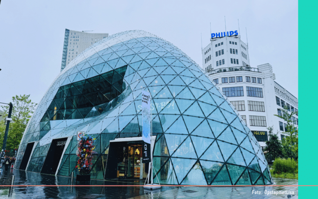 Eindhoven centrum Philips lichttoren