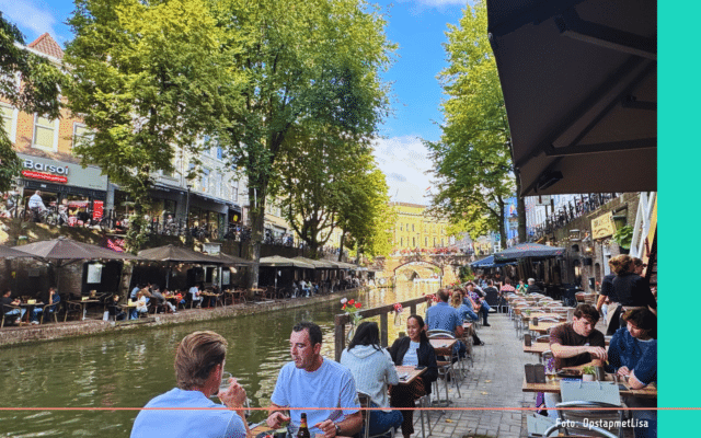 Utrecht Oudegracht terras