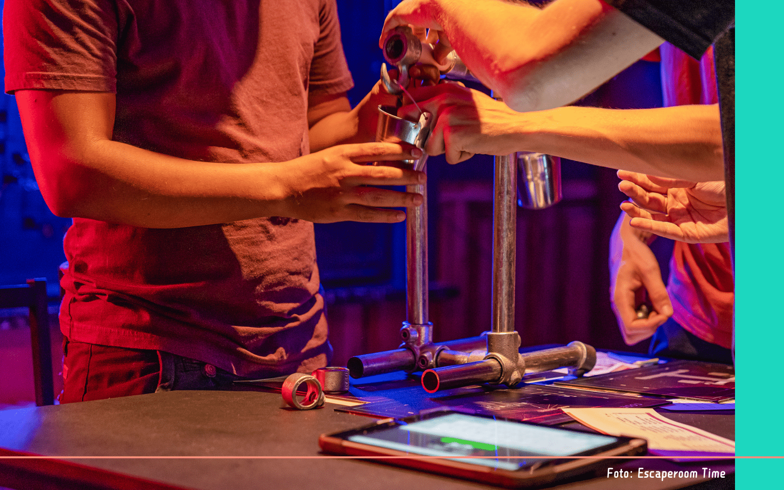 Elimination game bij Escaperoom Time