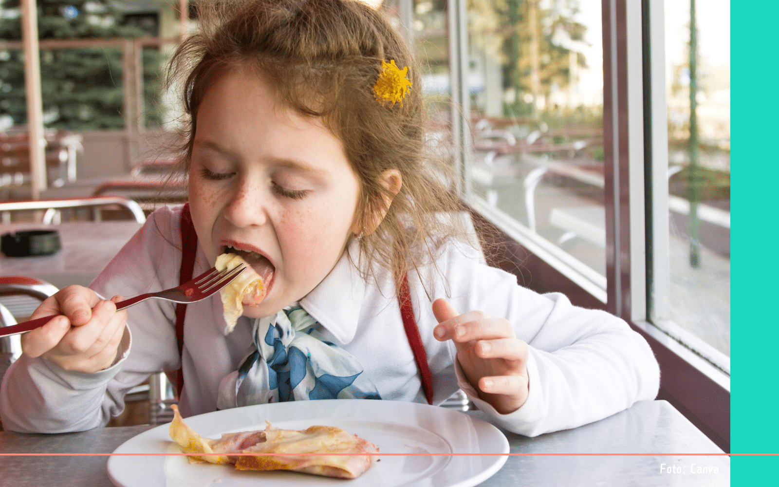 Pannenkoeken eten