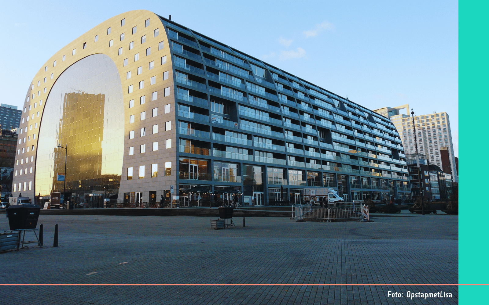 winkelen in Rotterdam Markthal