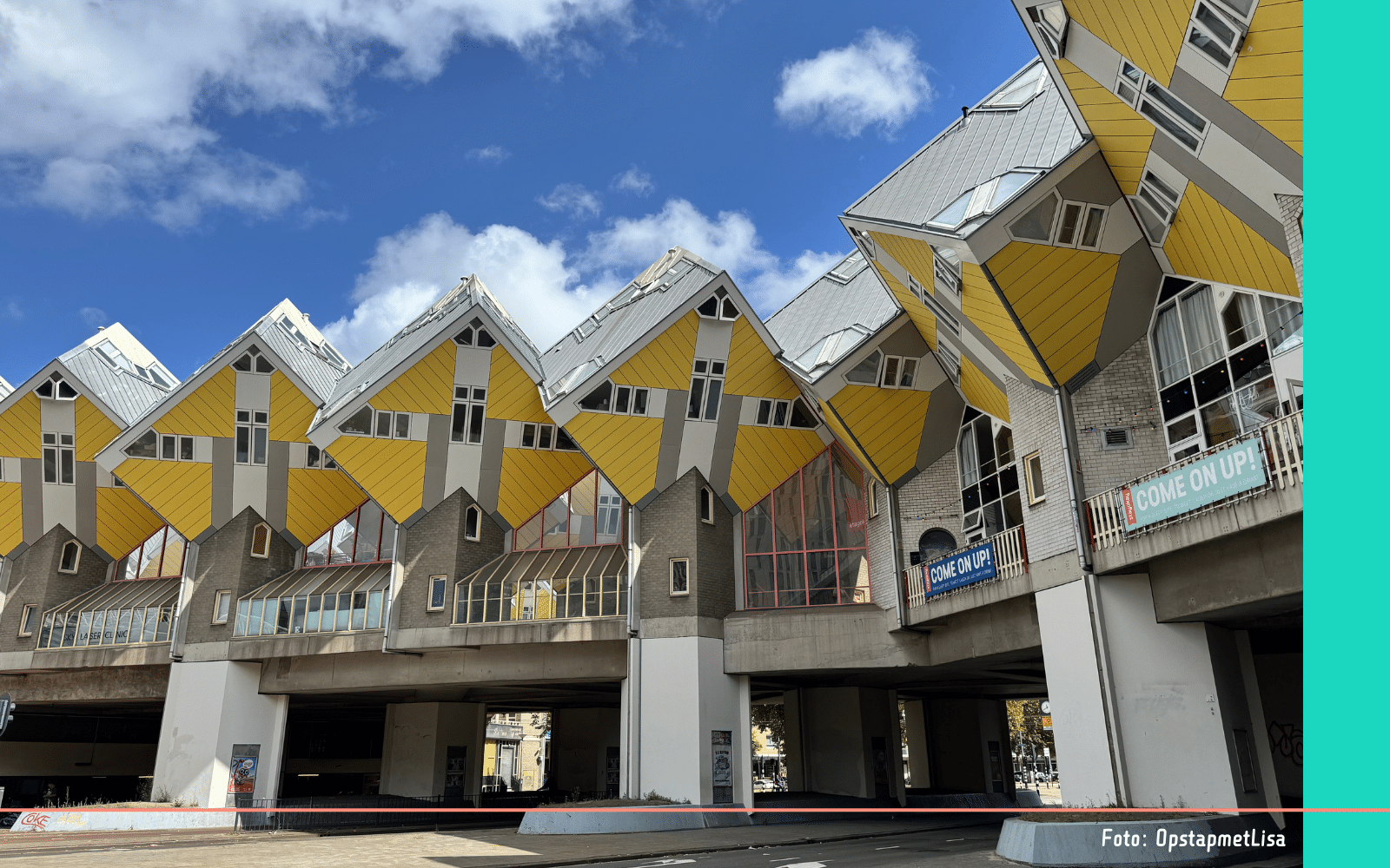 Rotterdam kunst Kubuswoningen