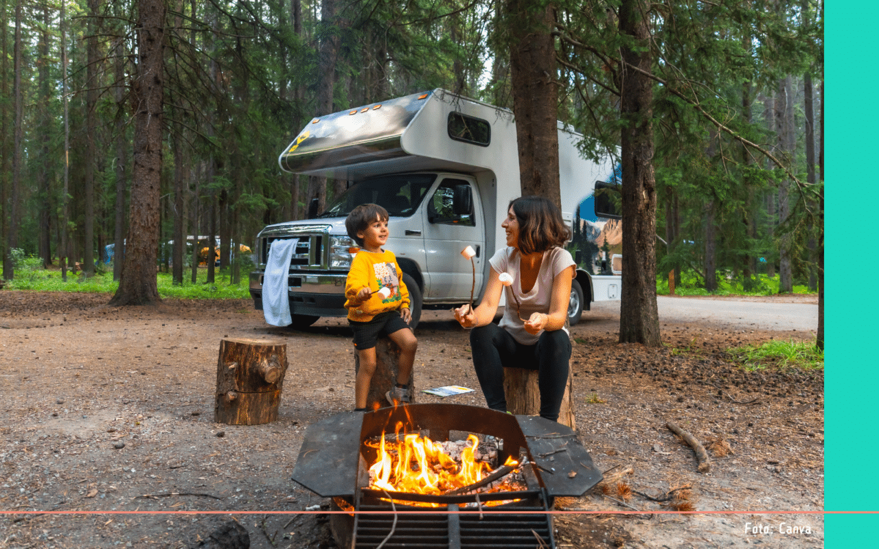 Met een camper op pad