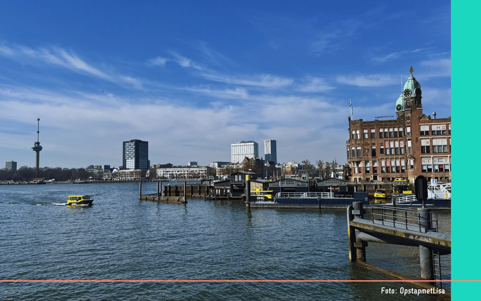 Uit eten in rotterdam Kop van Zuid