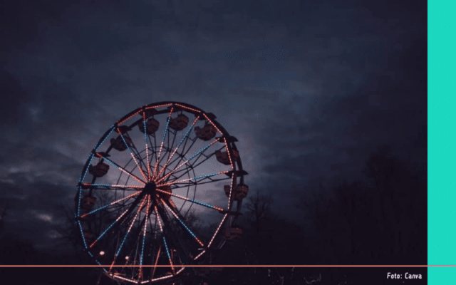 spookhuis in attractiepark (1)