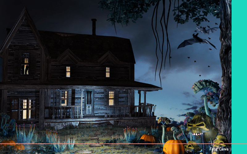 spookhuis in attractiepark (2)