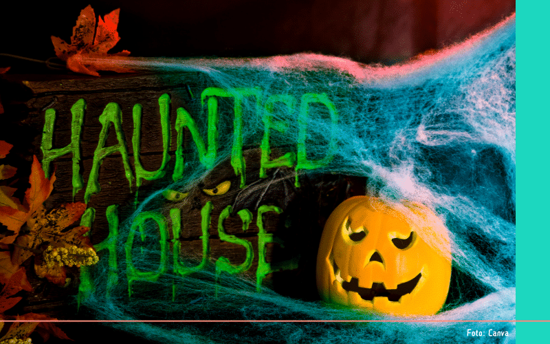 spookhuis in attractiepark (3)